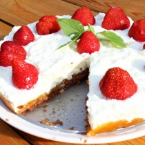 Limetkový cheesecake