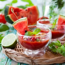 Melounové gazpacho